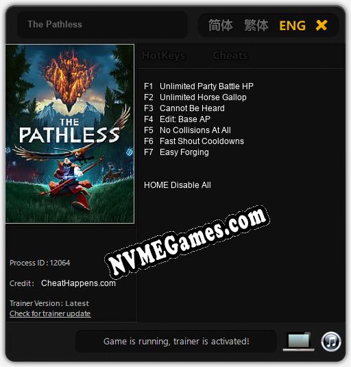 The Pathless: Trainer +7 [v1.6]