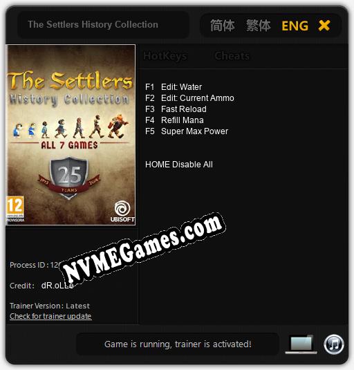 The Settlers History Collection: Treinador (V1.0.64)