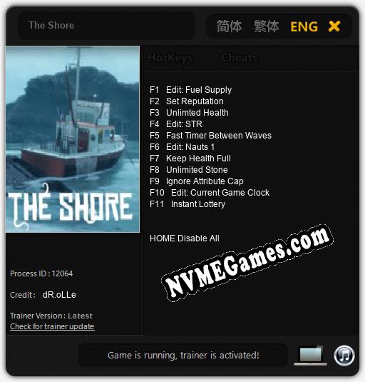 The Shore: Treinador (V1.0.79)