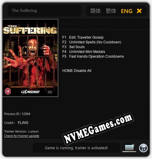 The Suffering: Treinador (V1.0.93)