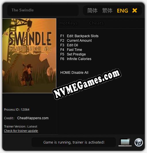 The Swindle: Cheats, Trainer +6 [CheatHappens.com]