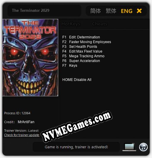 The Terminator 2029: Trainer +7 [v1.7]