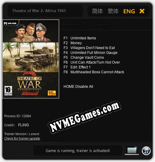 Theatre of War 2: Africa 1943: Treinador (V1.0.54)