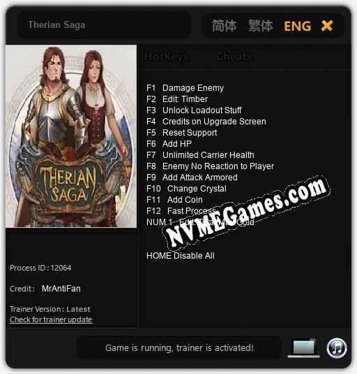 Therian Saga: Treinador (V1.0.53)