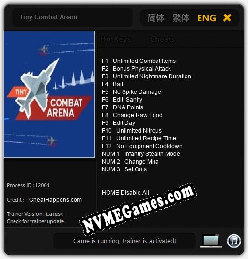 Tiny Combat Arena: Cheats, Trainer +15 [CheatHappens.com]