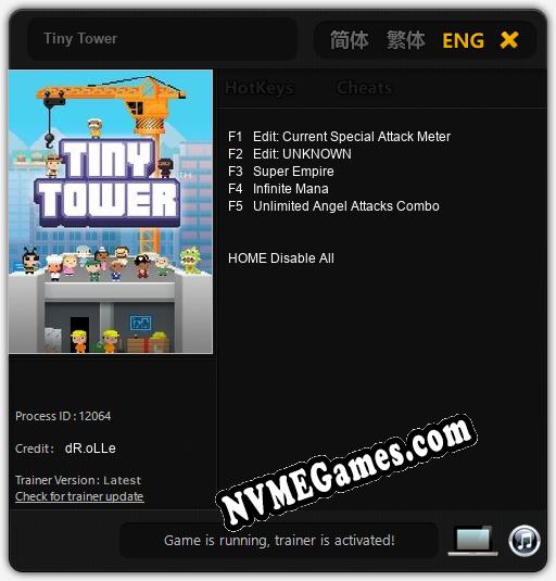 Treinador liberado para Tiny Tower [v1.0.9]