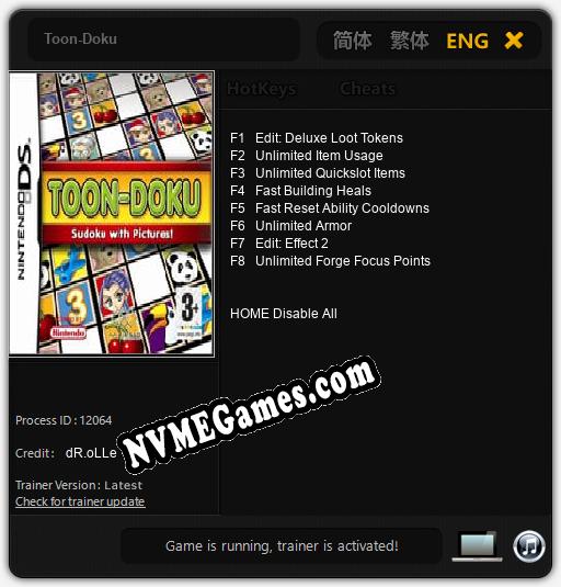 Toon-Doku: Treinador (V1.0.42)