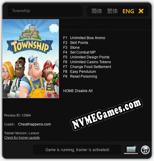 Township: Trainer +9 [v1.5]