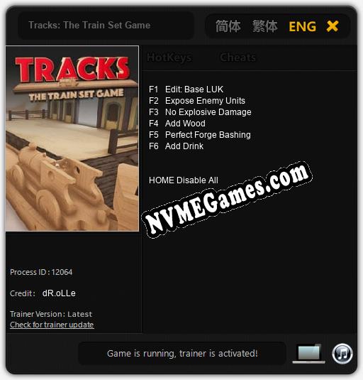 Tracks: The Train Set Game: Treinador (V1.0.87)