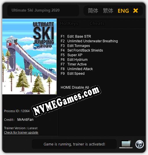 Ultimate Ski Jumping 2020: Trainer +9 [v1.2]