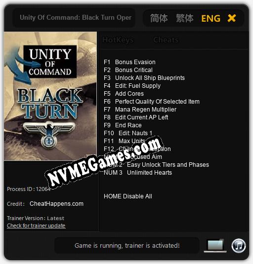 Unity Of Command: Black Turn Operation Barbarossa: Trainer +15 [v1.1]