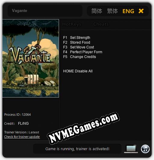 Vagante: Treinador (V1.0.17)