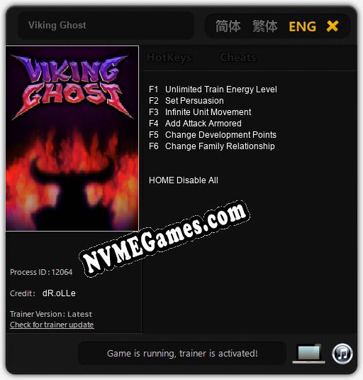 Viking Ghost: Cheats, Trainer +6 [dR.oLLe]