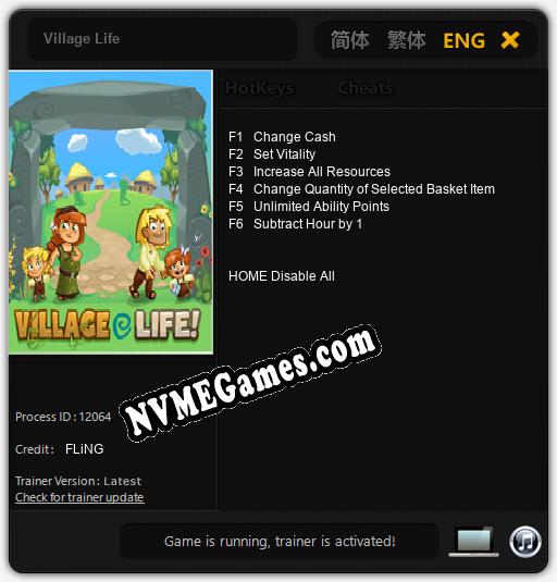 Village Life: Cheats, Trainer +6 [FLiNG]