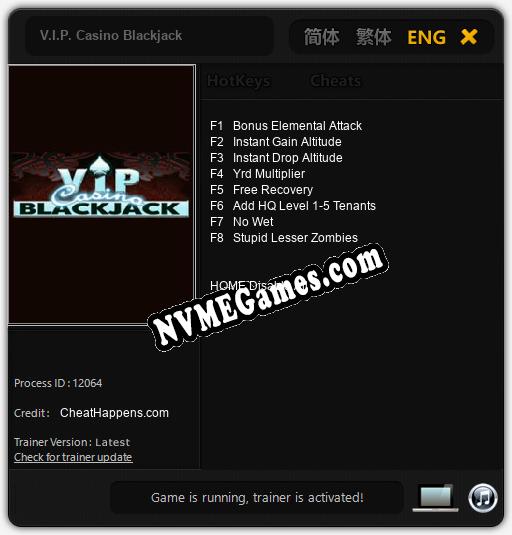 V.I.P. Casino Blackjack: Treinador (V1.0.67)