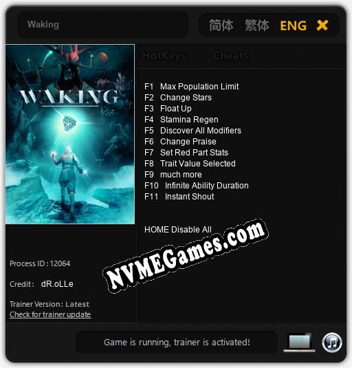 Waking: Treinador (V1.0.64)