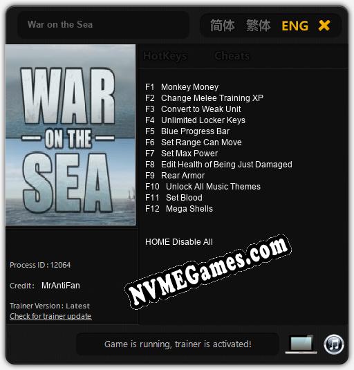 War on the Sea: Treinador (V1.0.69)