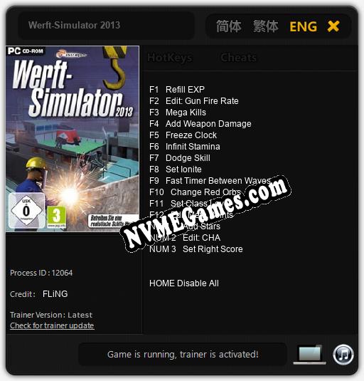 Werft-Simulator 2013: Trainer +15 [v1.3]