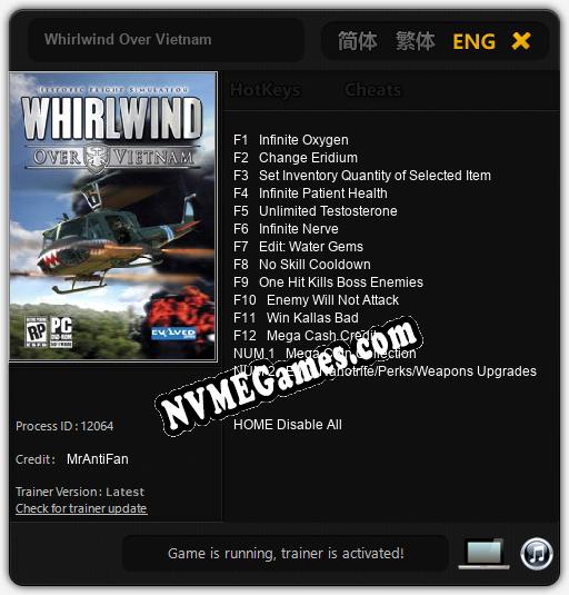 Whirlwind Over Vietnam: Treinador (V1.0.61)