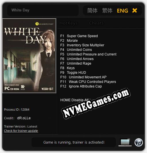 White Day: Treinador (V1.0.51)