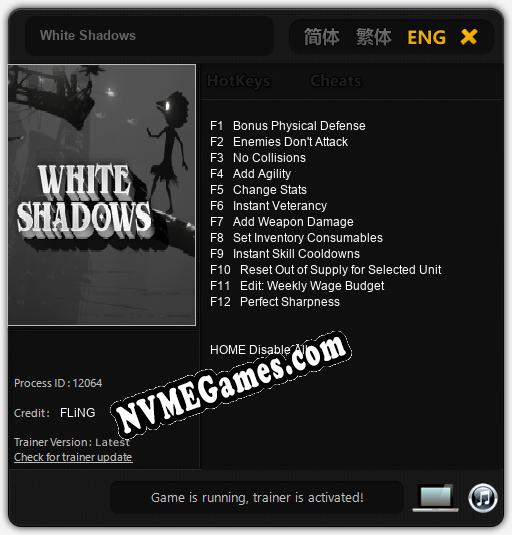 White Shadows: Treinador (V1.0.18)