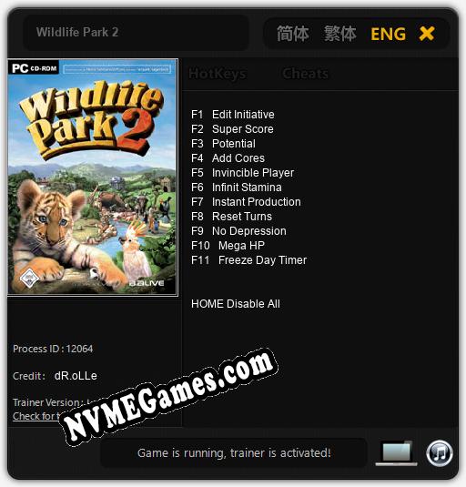 Wildlife Park 2: Treinador (V1.0.43)