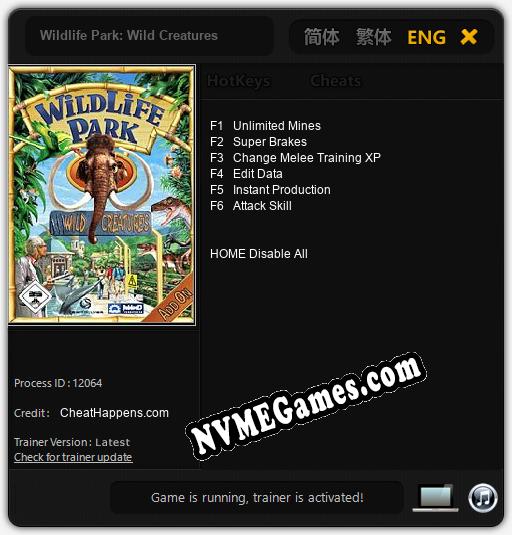 Wildlife Park: Wild Creatures: Treinador (V1.0.57)