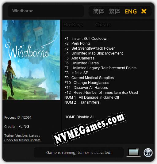 Windborne: Treinador (V1.0.25)