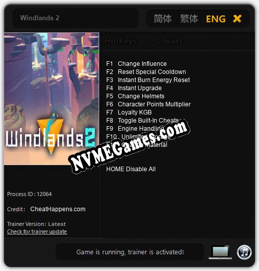 Windlands 2: Trainer +11 [v1.9]