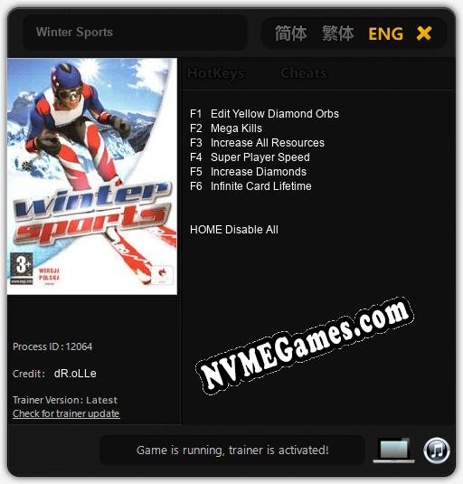 Winter Sports: Trainer +6 [v1.9]