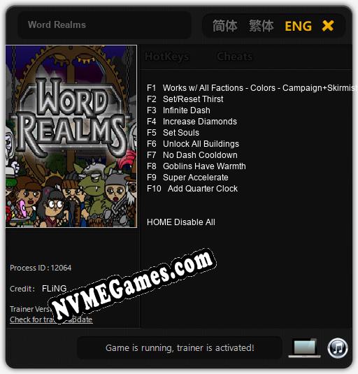 Word Realms: Treinador (V1.0.63)