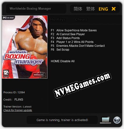 Worldwide Boxing Manager: Treinador (V1.0.64)